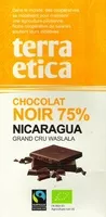 Mängden socker i Chocolat noir 75% Nicaragua Grand cru Waslala