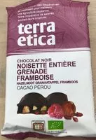 Mängden socker i Chocolat noir noisette entière grenade framboise.