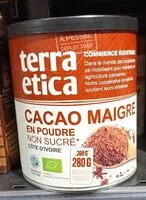Mängden socker i Cacao maigre