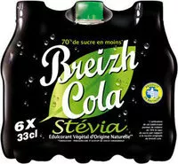 Mängden socker i Breizh Cola Stevia Pack 6x33cl