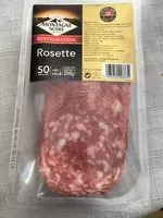 Mängden socker i Rosette, 50 tranches