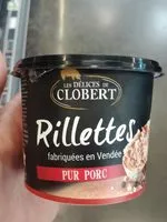 Mängden socker i Rillettes pur porc