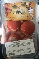 Mängden socker i Tomates farcies maison Giffaud