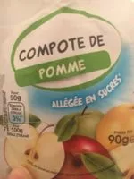 Mängden socker i Compote de pomme