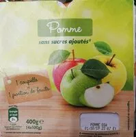 Mängden socker i Compote de pomme