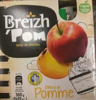 Mängden socker i Délice de Pomme