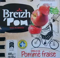 Mängden socker i Délice de Pomme Fraise
