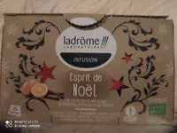 Mängden socker i Infusion Esprit De Noël 20 Sachets