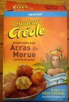 Mängden socker i Préparation pour Acras de Morue