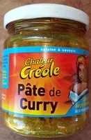 Mängden socker i Pâte de curry