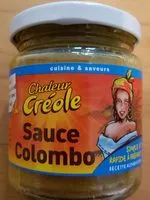 Mängden socker i Sauce Colombo