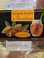 Mängden socker i Nougat tendre