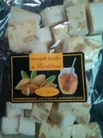 Mängden socker i Nougat tendre de Montélimar
