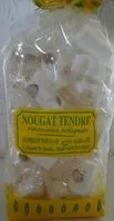 Mängden socker i Nougat Tendre de Montélimar