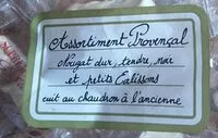 Mängden socker i Assortiment provençal de nougats et calissons