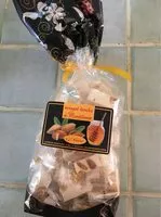 Mängden socker i Nougat tendre de Montélimar