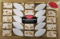 Mängden socker i Nougat tendre de montelimar