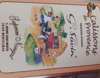 Mängden socker i Calissons de provence