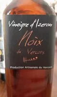 Mängden socker i Vinaigre de vin d'Izeron aux noix du Vercors