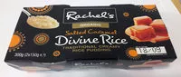 Mängden socker i Rachel's organic Divine Rice Salted Caramel
