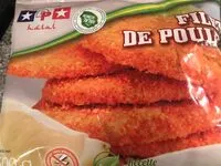 Mängden socker i Filet de poulet