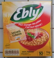 Mängden socker i Ebly sachet cuisson