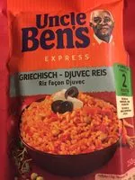 Mängden socker i Griechisch - Djuvec Reis