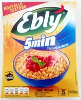 Mängden socker i Ebly® 5 min