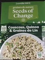 Mängden socker i Graines de nature - Couscous, Quinoa & Graines de Lin