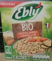 Mängden socker i Couscous quinoa lin BIO Ebly 10 min 300 g