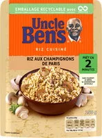 Mängden socker i Riz aux champignons de Paris