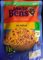 Mängden socker i Riz façon paëlla Uncle Ben's 250 g