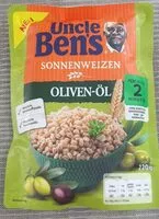 Mängden socker i Uncle Ben Sonnenweizen Oliven-Öl
