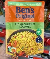 Mängden socker i Riz au curry et légumes