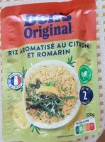 Mängden socker i Riz aromatisé au citron et romarin