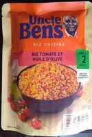 Mängden socker i Riz Tomate et Huile d'Olive