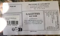 Mängden socker i Galettes Blé Noir