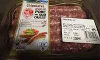 Mängden socker i Chipolata Porc du Sud Ouest IGP, 6 pièces, barquette