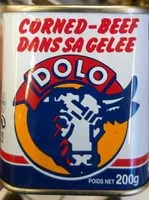 Mängden socker i Corned-beef dans sa gelée