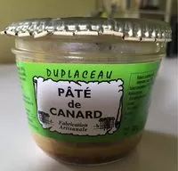 Mängden socker i Pate de canard