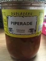 Mängden socker i Piperade