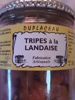 Mängden socker i Tripes  à la landaise