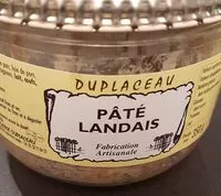Mängden socker i Pâté Landais