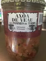 Mängden socker i Axoa de veau aux pommes de terre