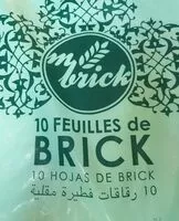 Mängden socker i 10 feuilles de brick