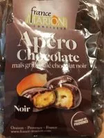 Mängden socker i Apéro chocolate maïs grillé salé chocolat noir