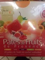 Mängden socker i Pates de fruits de provence