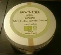 Mängden socker i Bonbons miel gelée royale -pollen