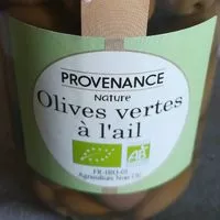 Mängden socker i Olives vertes à l'ail