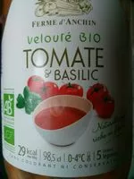 Mängden socker i Velouté Bio Tomate & Basilic